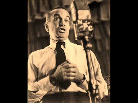 AL JOLSON SINGS   GREEN PASTURES  1935 BROADCAST  rare