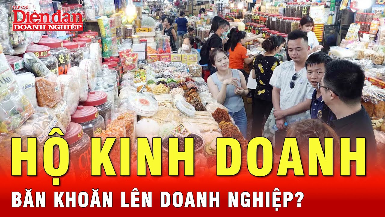 Miễn thuế 3 năm cho hộ kinh doanh, cú thúc để “biến thành” doanh nghiệp?