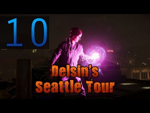 [10] Delsin's Seattle Tour (Let's Play Infamous: Second Son [Good Playthrough] w/ GaLm)