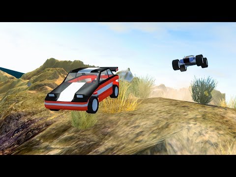 BeamNG drive - RC Car Death Cliff Falls Crashes #2