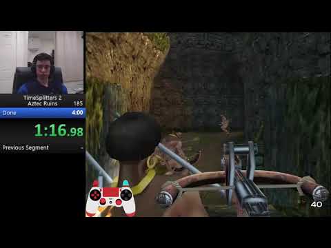 TimeSplitters 2 Speedrun: Aztec Ruins on Hard in 3:58