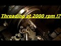 Re Threading A Shortened Footrest Bolt Using The Ainjest High Speed Screwcutting Attachment