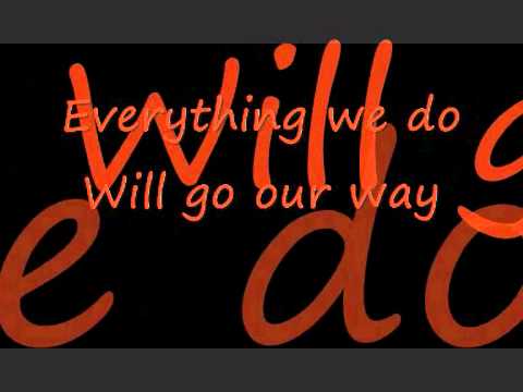 Let's Kick it up {Lyrics}