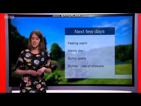 Alex Osbourne BBC South West news lunchtime weather 05.30.2019 - 60 fps Better Quality