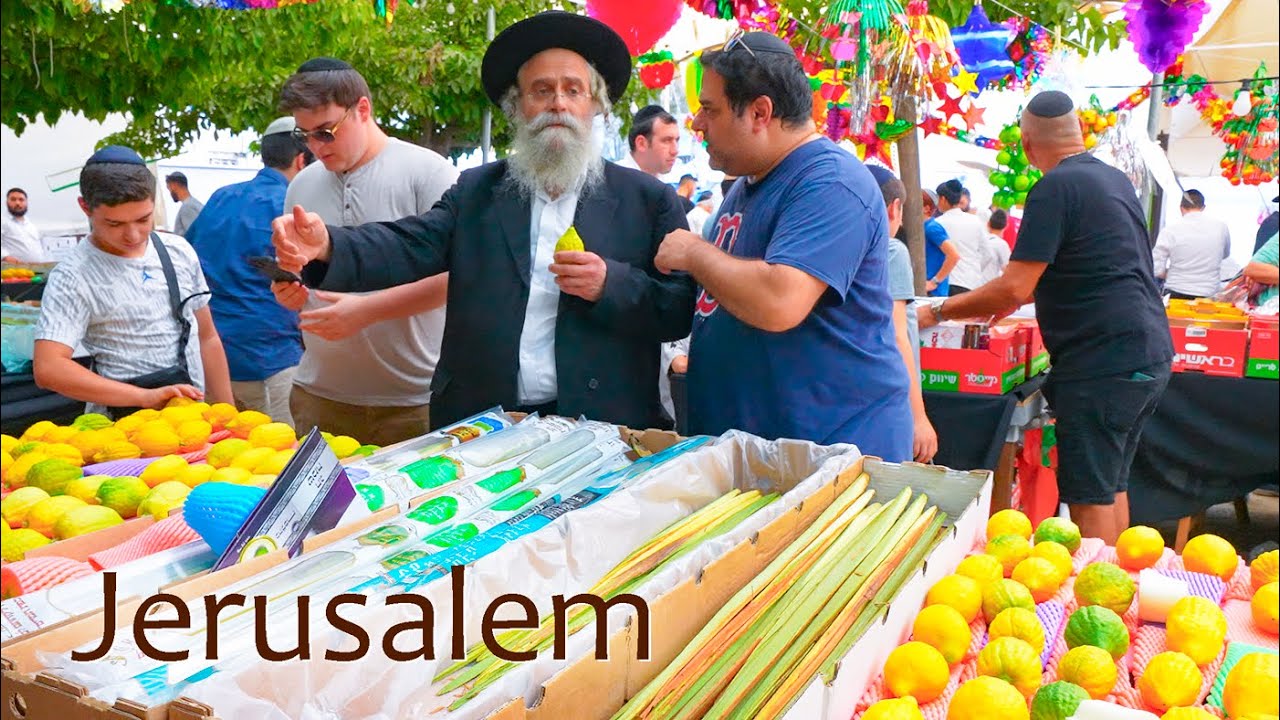 🔴 JERUSALEM TODAY! Happy Sukkot from Israel!