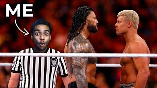 I Became a WWE Referee!
