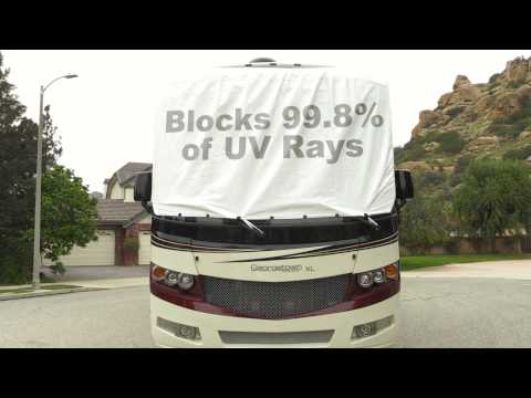 Adco Class A Windshield Cover Features