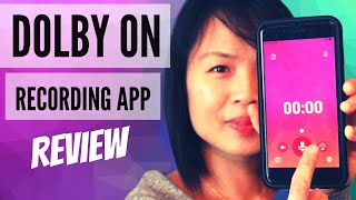 Video thumbnail for Dolby On - App Review | Video/Audio Recording/Live Streaming, Noise Reduction | Recording App by Lynn Kuo - Violin With Dr. Lynn