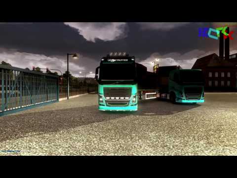 ETS 2 Multiplayer mod Avsnitt 5 Varför har du blinkersen på?