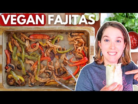 VEGAN MEAL PREP: Sheet Pan Fajitas for Budget-Friendly Eating
