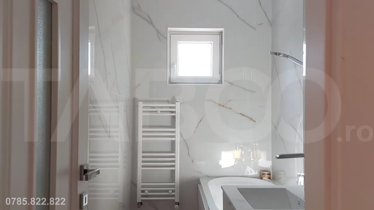 Apartament 50 mpu 2 camere etaj 3 pivnita Piata Noua Cisnadie - Video