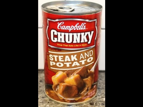 Campbell's Chunky Soup: Steak and Potato Review