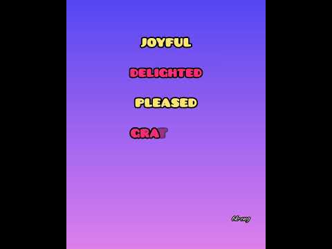 alternative words of 'Happy'|#shorts