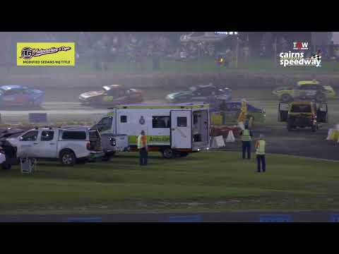 Sep 17 (M3) at TWW Cairns Speedway - LG Automotive and Dyno Modified Sedans heat 3