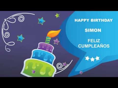 SimonEnglish english pronunciation   Card Tarjeta214 - Happy Birthday