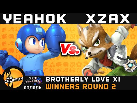 BLXI | NME XZax (Fox) vs YeahOK (Mega Man) - Winners Round 2 - Sm4sh Singles