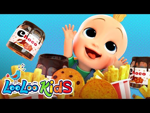 🍟🍫Choco Fries Song + Johny Johny Yes Papa -  Nursery Rhymes and Kids Songs | LooLoo Kids