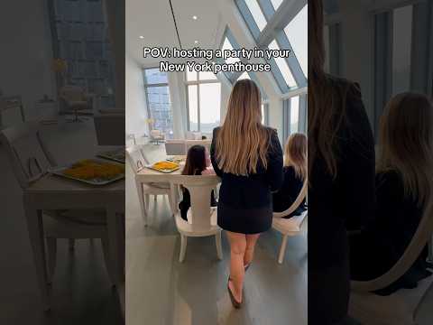 Golden hour 🌆 #newyorkcity #penthouse #sunset #party