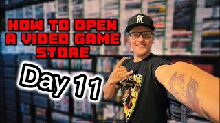 DAY 11 - Opening A Retro Video Game Store