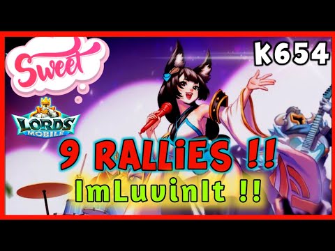 ImLuvinIt MADE THEM START A RALLY PARTY and TRAPPED IT || Lords Mobile