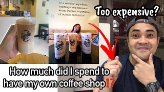 MAGKANO ANG MAGAGASTOS MO PARA MAGKAROON NG SARILING COFFEE SHOP BUSINESS SA PILIPINAS? | Jaden Yael