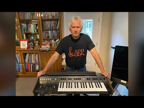 Legendary ARP Pro Soloist Signed by Genesis Keyboardist Tony Banks:  raffled at Machina Bristronica!
