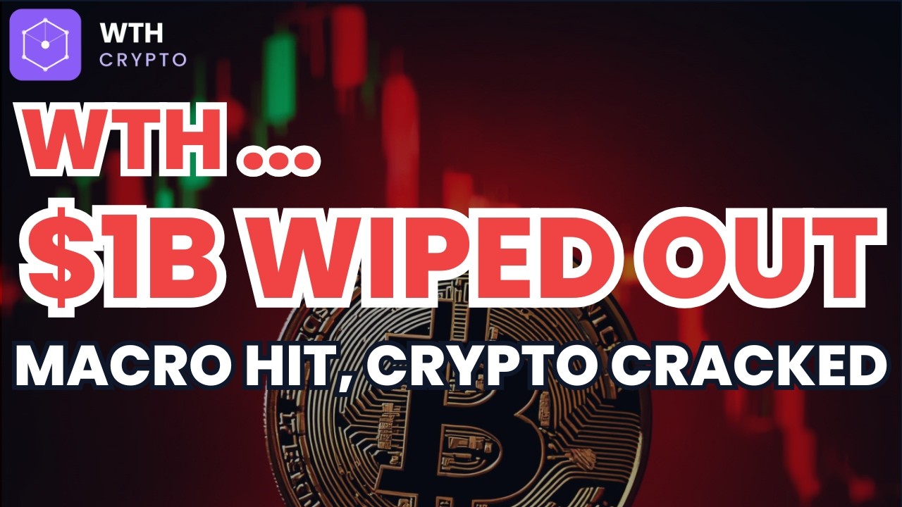 Bitcoin's $1 Billion Flush: A Selloff Crypto Didn't Start