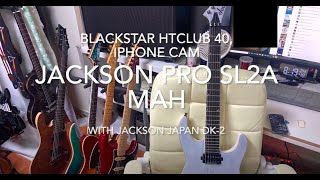 Video thumbnail for Jackson Pro Series Soloist SL2A MAH unicorn white Sound Review (Compare with Jackson Japan DK-2) by JSKim0120