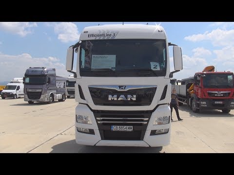 MAN TGX 18.460 4x2 BLS EL EfficientLine 3 Tractor Truck (2018) Exterior and Interior