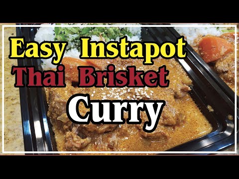 Thai Beef Brisket Curry Recipe | Delicious Instapot...