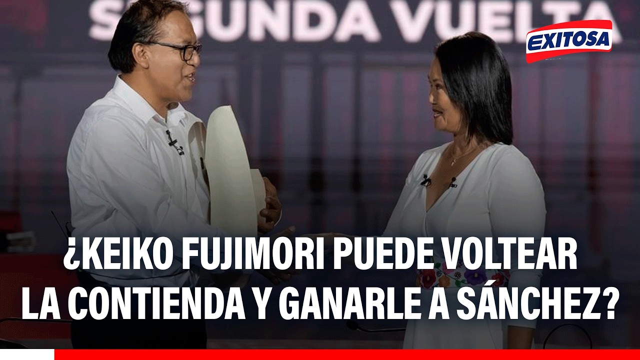 🔴🔵Las posibilidades de una eventual remontada de Keiko