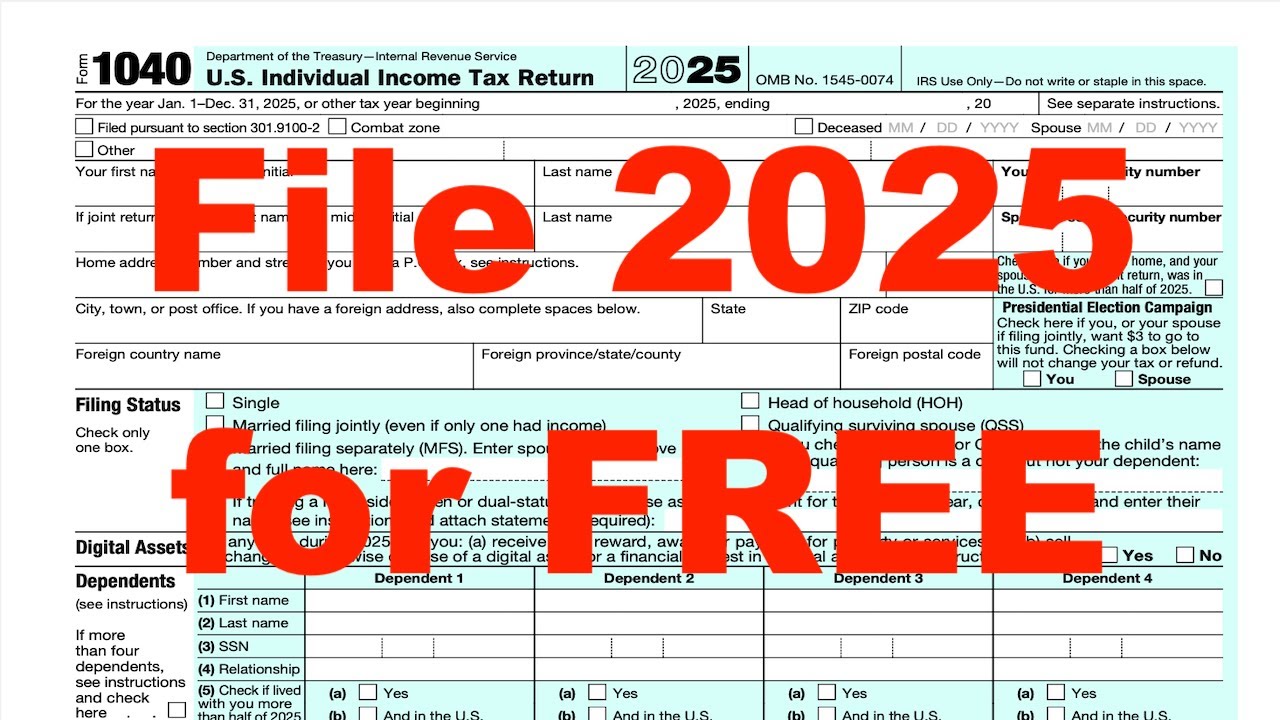 How to File Your Taxes for Free in 2026 (2025 Tax Return)