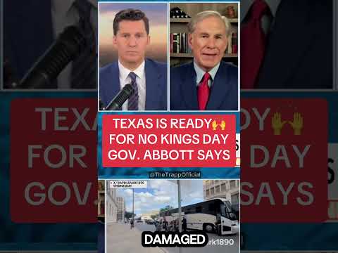 TEXAS READY FOR NO KINGS DAY‼️ Gov. Abbott deployed troops #gregabbott #texas #news