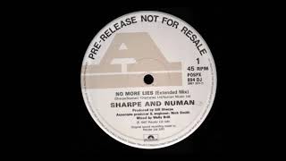 Sharpe &amp; Numan  No more lies extended