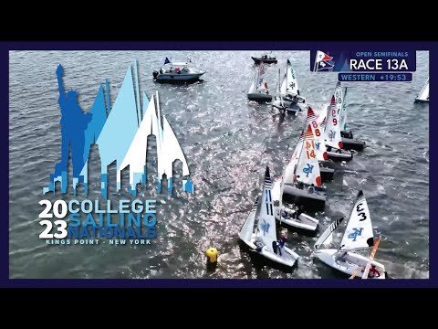 Open Fleet Racing Finals Day 1: College Sailing Nationals 2023 at Kings Point