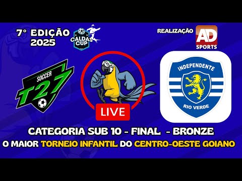 7° Caldas Cup | T-27 SOCCER X INDEPENDENTE RIO VERDE | SUB 10 | FINAL BRONZE