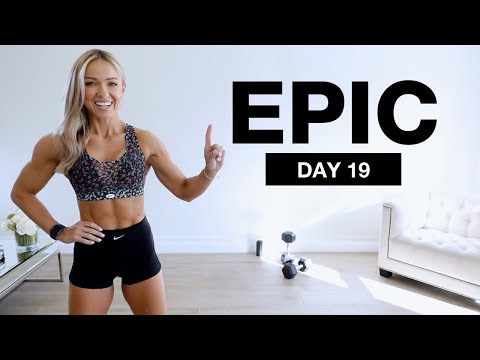 Day 19 of EPIC | Full Body Workout - 1 Hour [Dumbbell Complex]