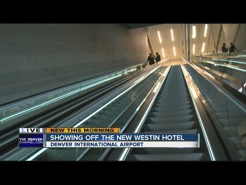 A look inside the new Westin Hotel at Denver International Airport