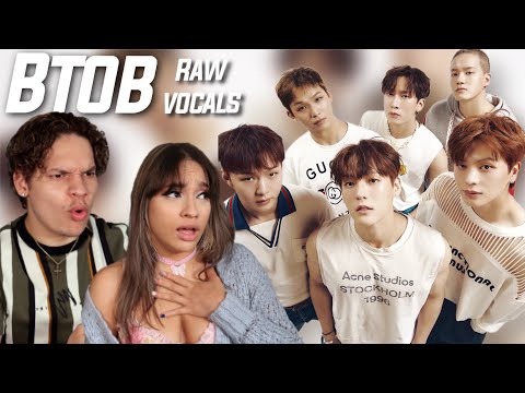 Waleska & Efra react to BTOB's Best Live Vocals *RAW* | BTOB crazy raw voice