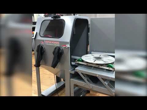 VH1000 With a Track n' Cart - Vapor Honing Technologies