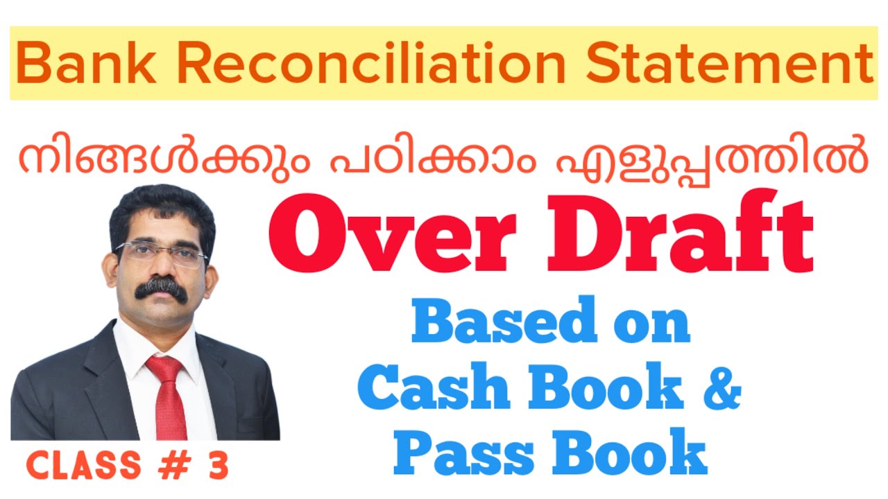 Bank Reconciliation Statement | Over Draft |Bank Reconciliation ...