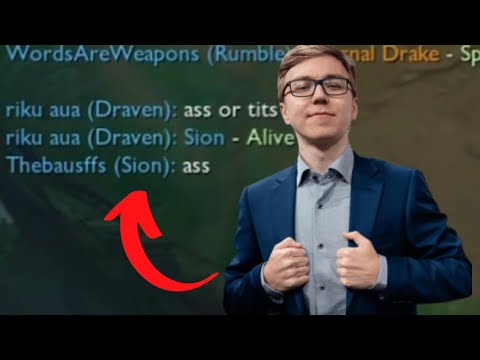 TheBausffs: THE GREATEST DEBATE AMONGST MEN - TANK SION Mid vs ZED Gameplay