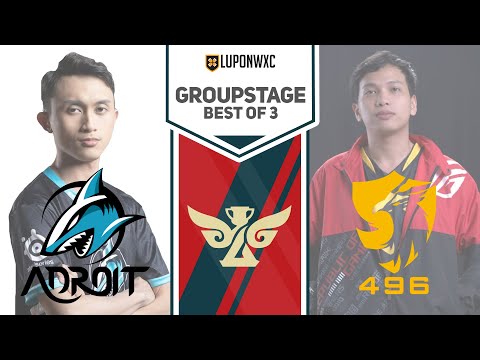 Adroit vs 496 Gaming Game 1 (BO3) | Hephaestus Cup Groupstage