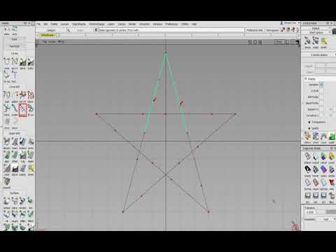 Alias Studio modeling - Pentagram [sini]