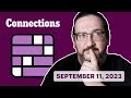Doug Plays the 09/11 Connections (New York Times Word Game)