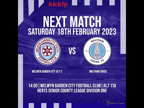 Welwyn Garden City U21 vs Waltham Cross l 18/02/2023 l Herts Senior County League l Division One