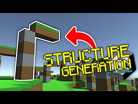 Rytech - Minecraft Structure Generation in 4 Minutes [C#] [Unity3D]  | How Minecraft Works Pt. 8