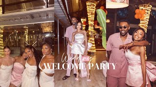 WE HAD A TIMEEE!! my wedding welcome party 🎉