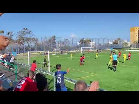 Penalti - gol de empate 1-1 vs AD. Barrio Atlántico.