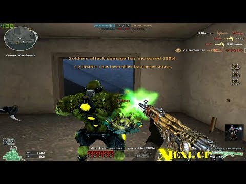 CF XIEXL:AK47-Knife-Steampunk Hero Mode X Rooftop GamePlay